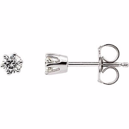 62861:2796650:P 1/5 CTW Diamond Friction Post Stud Earrings