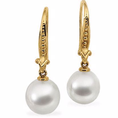 63819:3040130:P  South Sea Cultured Pearl Earrings