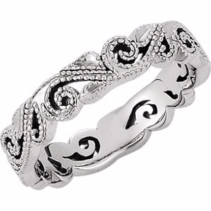 50539:100035:P Platinum 4.5mm Band Size 6.5