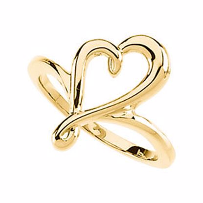 50692:100003:P Open Heart Ring