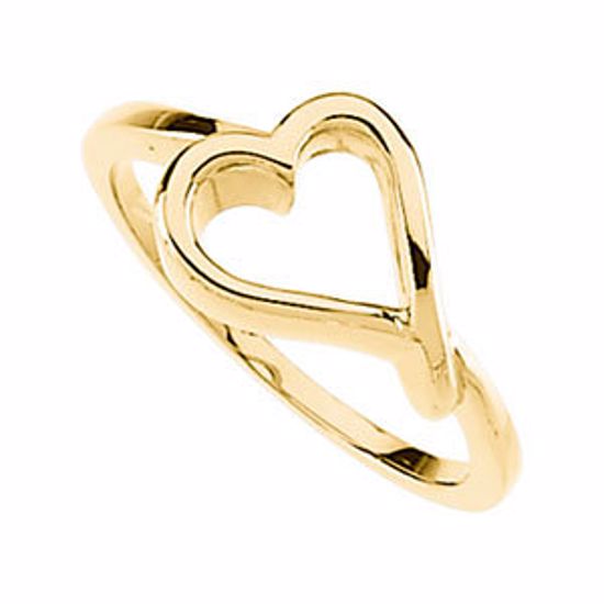 50694:100004:P Open Heart Ring