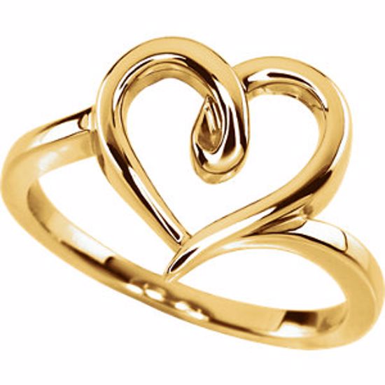 50696:100003:P Open Heart Ring