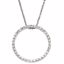 65480:100009:P Created Moissanite Necklace