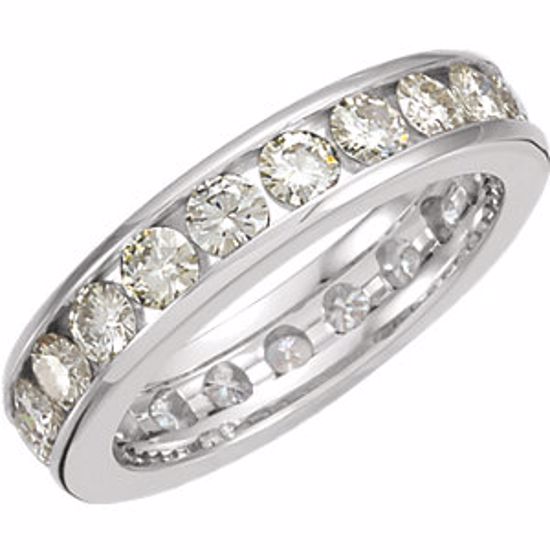 65712:60003:P Charles & Colvard Moissanite® Eternity Band