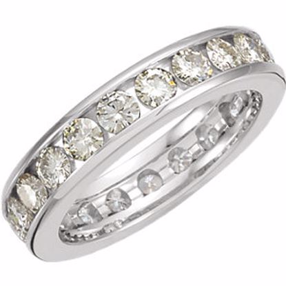 65712:60007:P Charles & Colvard Moissanite® Eternity Band
