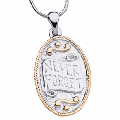 R41699KIT:60001:P Never Forget&trade; Necklace (Reversible)