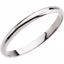 19340KIT:246864:P 14kt White Youth Band Size 3
