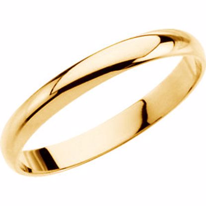 19341KIT:246856:P 14kt Yellow Youth Band Size 1.25