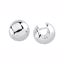 69092:21020:P Sterling Silver Hinged Earrings