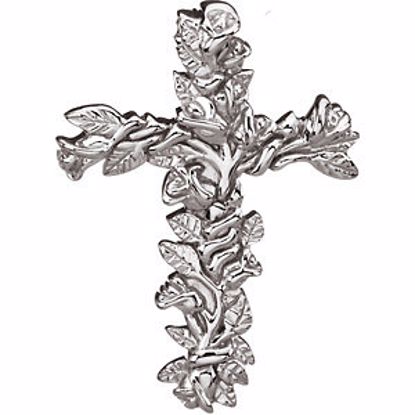 R42149:100002:P Floral Cross Pendant