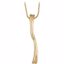 69071:82545:P Gold Fashion Pendant on a 18" Diamond cut Wheat Chain