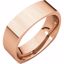SQR11:276448:P 14kt Rose 6mm Square Comfort Fit Band