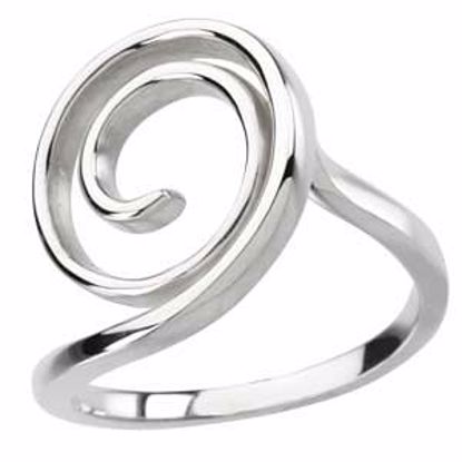 50783:102:P Scroll Fashion Ring
