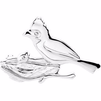 R41839:307867:P The Caring Cardinal Brooch