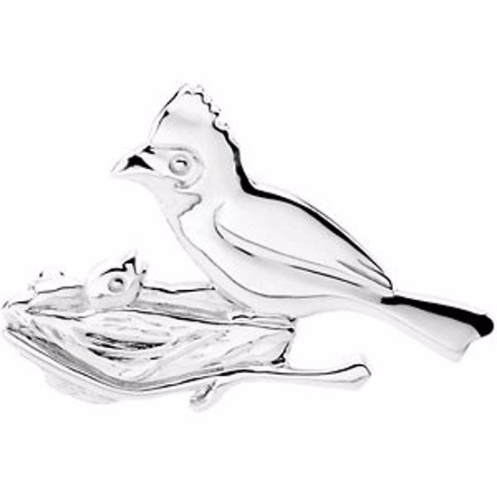 R41839:307867:P The Caring Cardinal Brooch