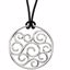 66813:84375:P Sterling Silver 1/6 CTW Diamond Pendant on 18" Leather Cord