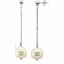 65763:60005:P Sterling Silver 9-11mm Freshwater Cultured Pearl Dangle Earrings