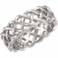 50372:311585:P 10kt Yellow 8mm Celtic Inspired Band Size 12