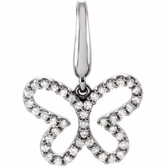 67137:84417:P Butterfly Charm