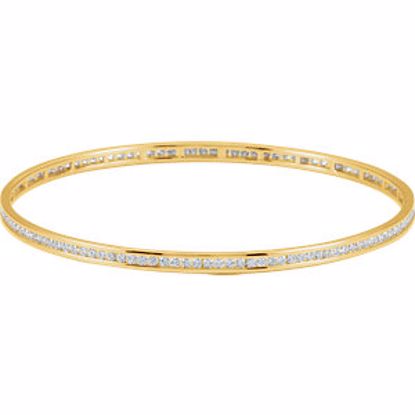 67336:102:P Diamond Stackable Bangle Bracelet