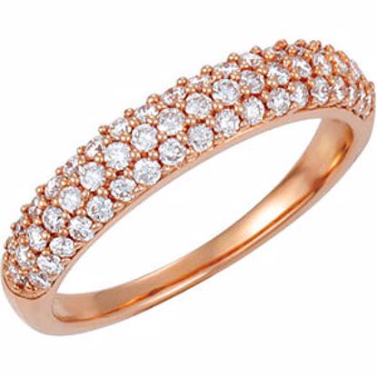 65418:60009:P 1/2 CTW Diamond Pavé Anniversary Band 