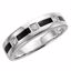 65520:60013:P 14kt White Onyx & 1/6 CTW Diamond Ring Size 12
