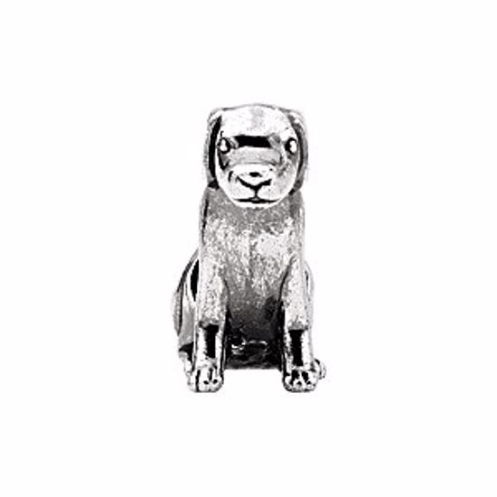 24747:101:P Kera® Sterling Silver Dog Bead