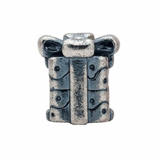24774:101:P Sterling Silver 10mm Gift Slider Bead