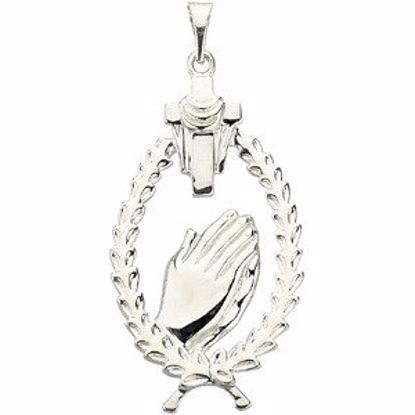 R42256:102:P Wings of Remembrance&trade; Cross Pendant