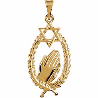 R45229:101:P Wings of Remembrance&trade; Star of David Pendant
