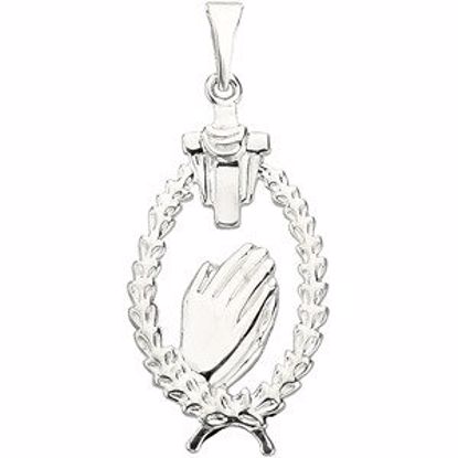 R42256:106:P Wings of Remembrance&trade; Cross Pendant