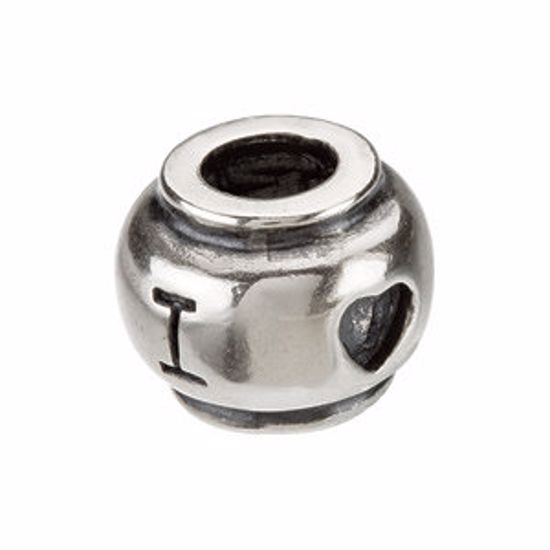 24820:1000:P Sterling Silver 10mm "I Heart U" Bead