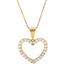 67533:105:P 14kt Yellow 1 CTW Diamond Heart 18" Necklace