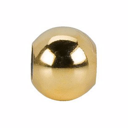 24951:100:P Yellow Gold Filled 8mm Yellow Gold Filled Smart Bead