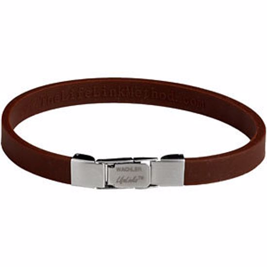 BRC450:108:P LifeLink&trade; Rubber Bracelet with Clasp