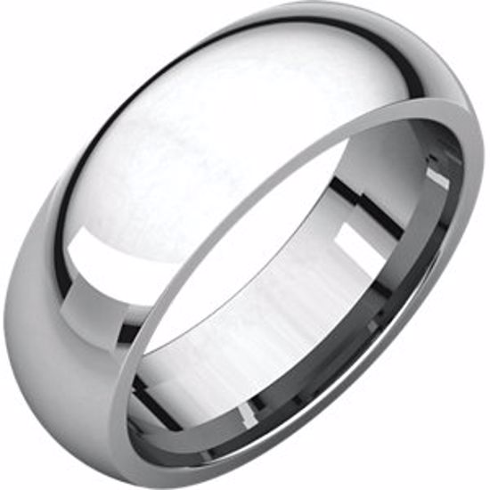 IR8.5:140162:P Platinum 6.5mm Comfort Fit Band