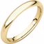 IR10:127906:P 14kt Yellow 2.5mm Comfort Fit Band