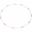 67875:101:P 14kt White & Rose 1/6 CTW Diamond 16" Necklace