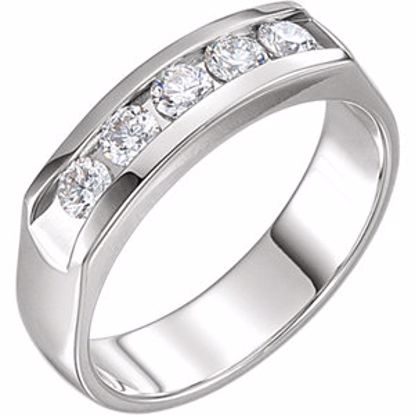 67885:101:P 14kt White 3/4 CTW Diamond Ring
