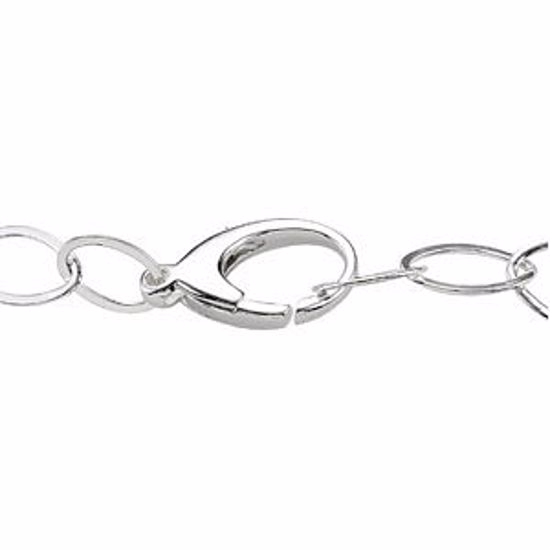 NCK175:101:P Sterling Silver Link Chain 