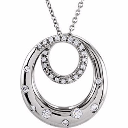 68102:60001:P Diamond Circle Necklace