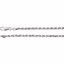 CH951:110:P 14kt White 2.8mm Diamond Cut Rope 7" Chain
