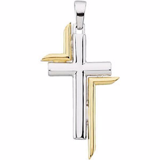 R42273:100:P "Reconciliation" Cross Pendant