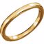 121608:119:P 10kt Yellow Band for 1/2 CT Three-Stone Princess Engagement