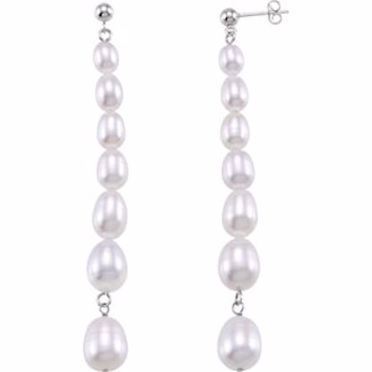 68482:101:P Freshwater Cultured Pearl Earrings