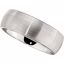 COR161:095:P Cobalt 8mm Slightly Domed Band with Satin Finish Size 9.5