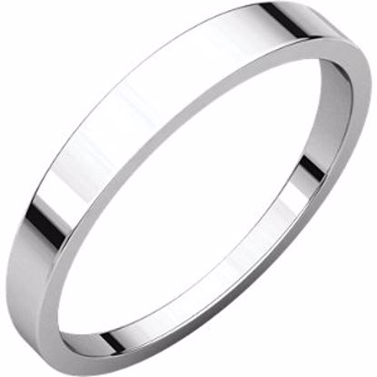 FT6:1997:P Palladium 3mm Flat Tapered Band
