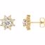 68537:8503300:P Diamond Cluster Earrings