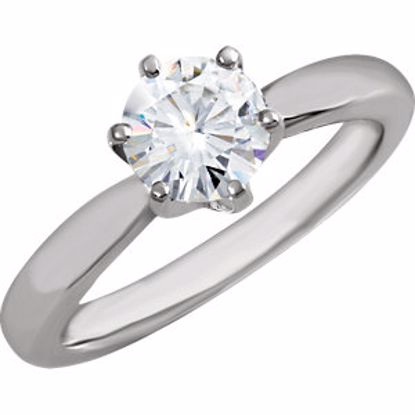 68585:100:P Charles & Colvard Moissanite® 6-Prong Engagement Ring