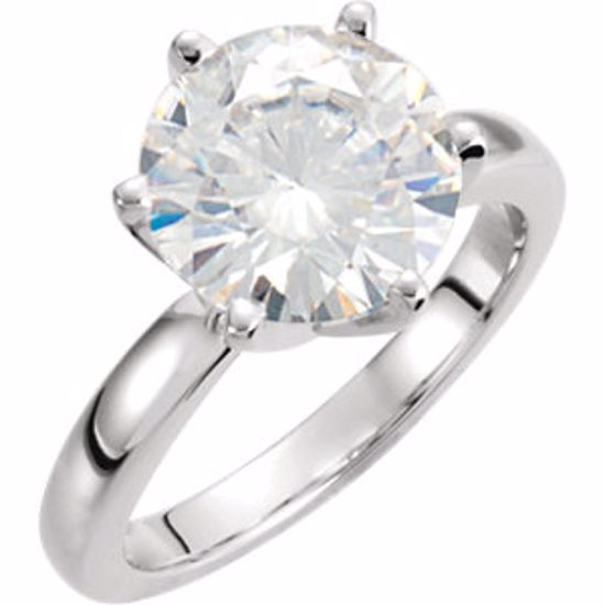 68585:106:P Charles & Colvard Moissanite® 6-Prong Engagement Ring